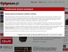 Tablet Screenshot of optyczne.pl